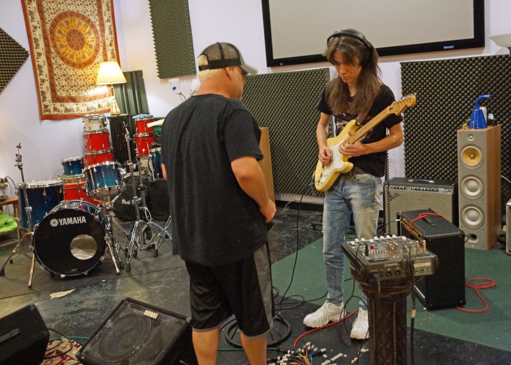 In the Recording&nbsp;Studio!