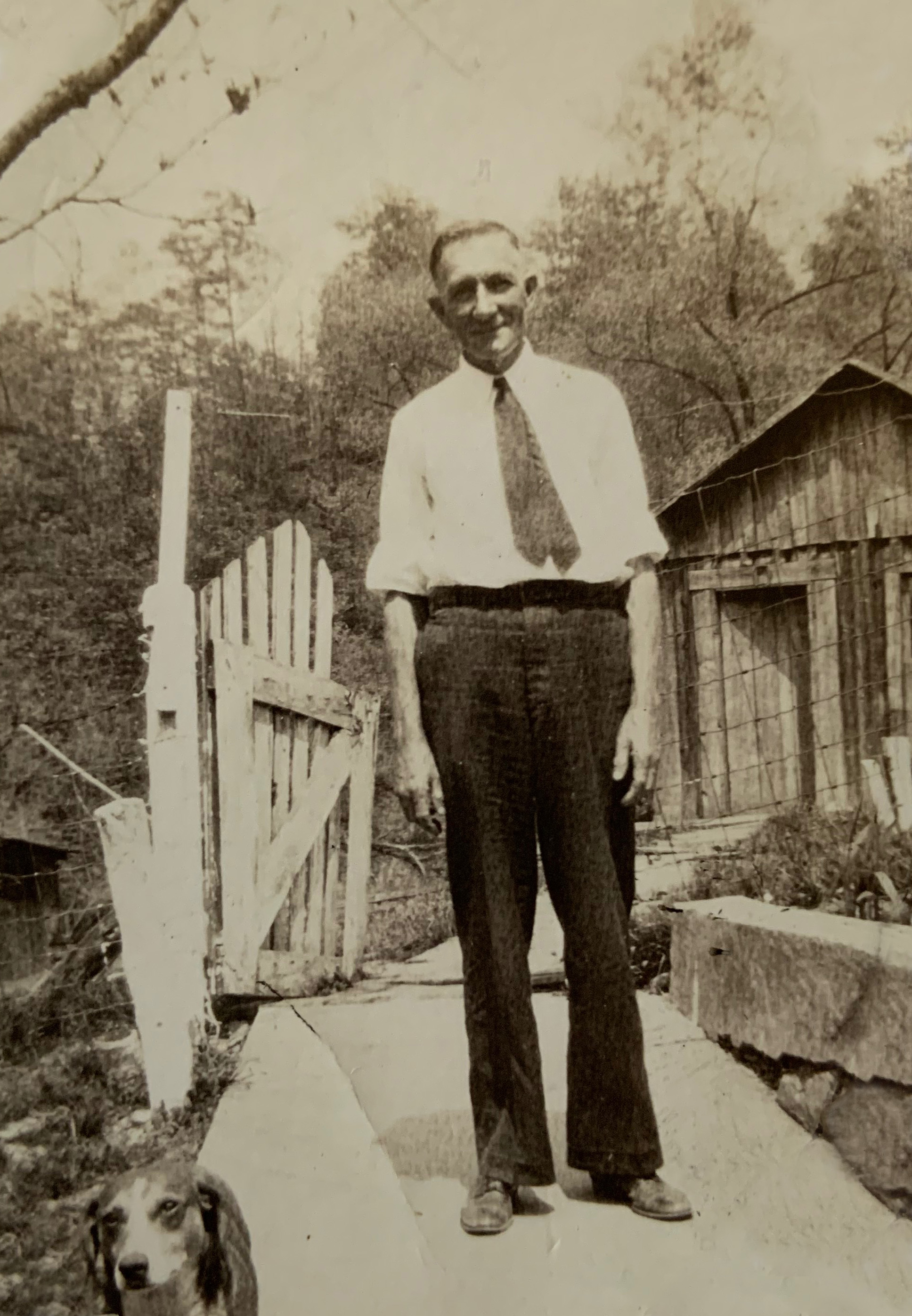 WilliamSimonSmithandDog